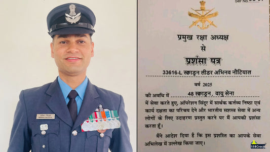 Squadron Leader Abhinav Nautiyal