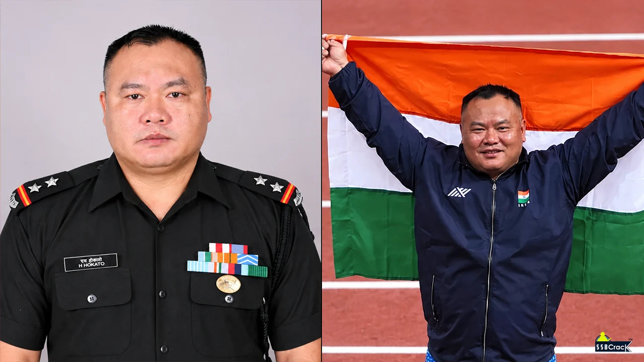 Subedar Hokato Hotozhe Sema Wins Bronze in Asian Para Games Seated Shot Put