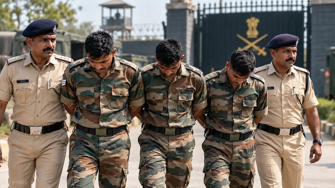 Three Serving Army Soldiers Among Seven More Arrested in Madras Regiment Armoury Theft Case