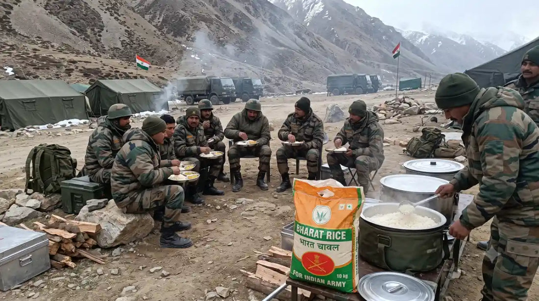 Indian Army Launches Bharat Rice, Signs FCI MoU to Boost Troop Logistics