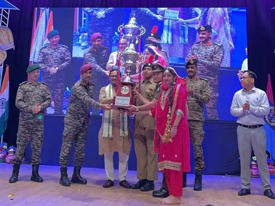 JK&L NCC Directorate Tops National Integration Presentation at SNIC Camp in Agartala