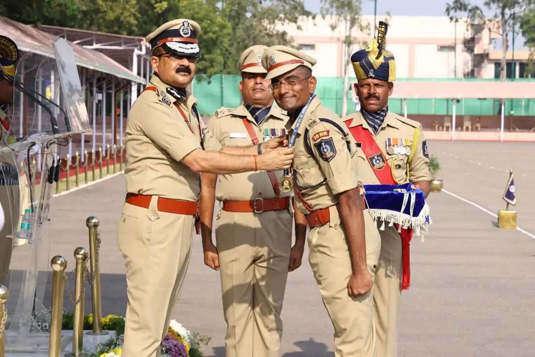 IPS probationer Vijay Raghav Goyal wins Mehta Cup, best in musketry at SVPNPA parade