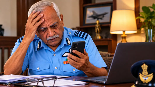 Pune: Ex-IAF Officer Duped of ₹4.5 Lakh in Fake Life Certificate Scam