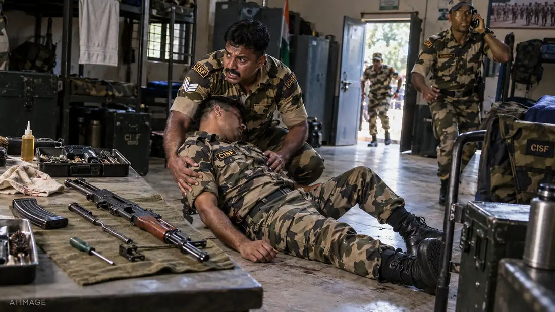 CISF Head Constable Dies After AK-47 Accidental Discharge While Cleaning Rifle in Dantewada