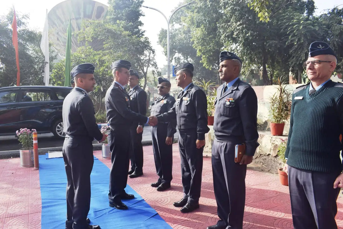 Air Marshal JS Mann Evaluates IAF Communication Preparedness During Exercise JOSH