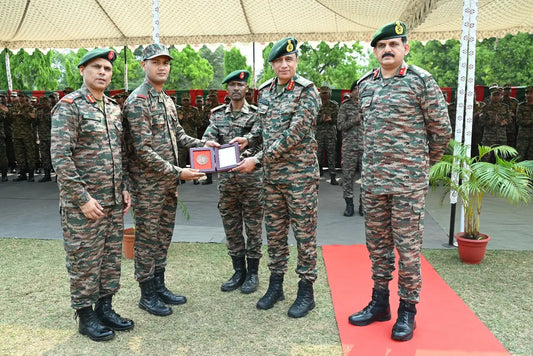 Lt Gen Girish Kalia Marks 75th Anniversary of 120 Infantry Battalion (Territorial Army) BIHAR