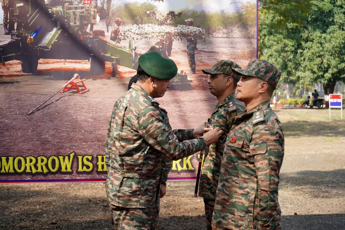 Lt Gen Dhiraj Seth Evaluates Modern Training Advancements at Nashik Artillery Centre