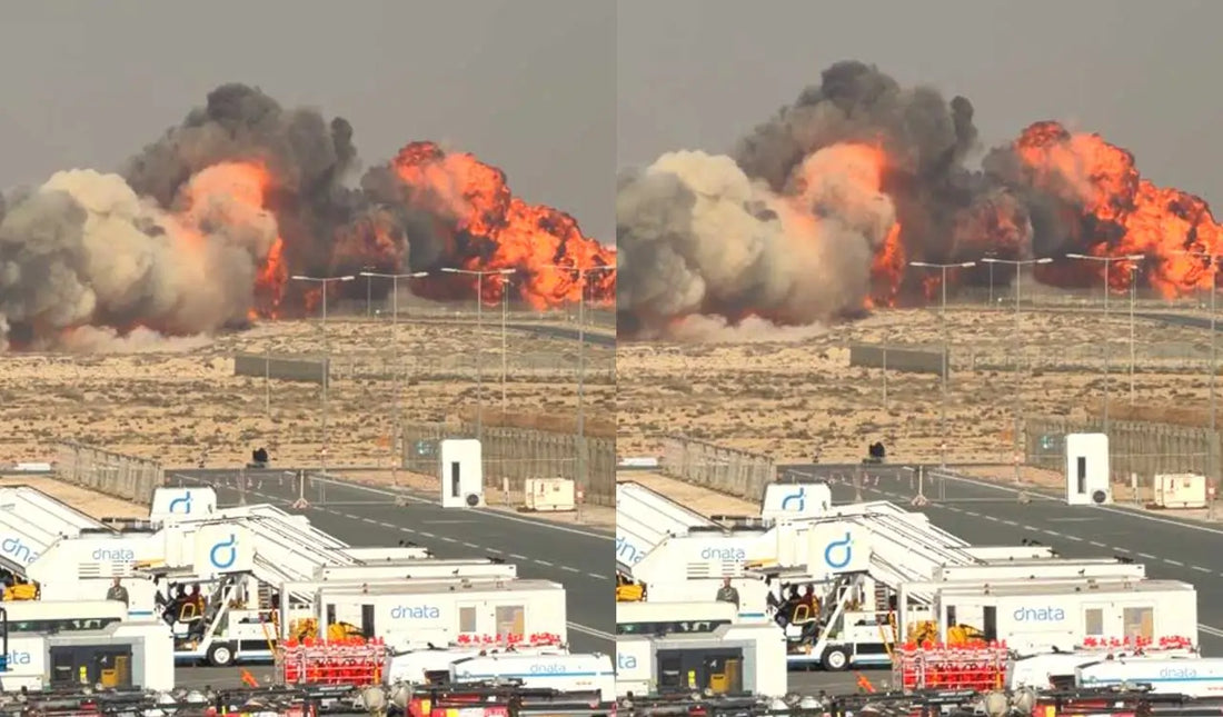 Indian Air Force Tejas Jet Crashes at Dubai Air Show, Pilot Tragically Killed