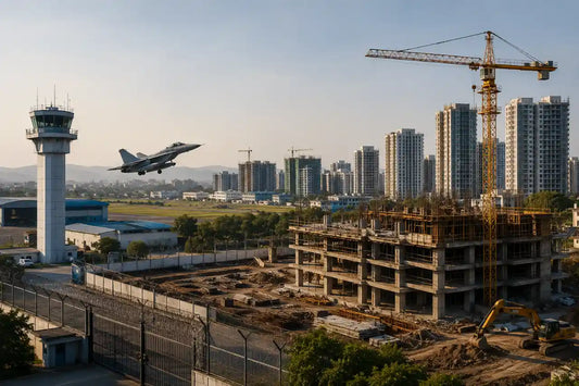 Pune Urbanisation Spikes Construction NoC Requests Around Lohegaon Air Force Station