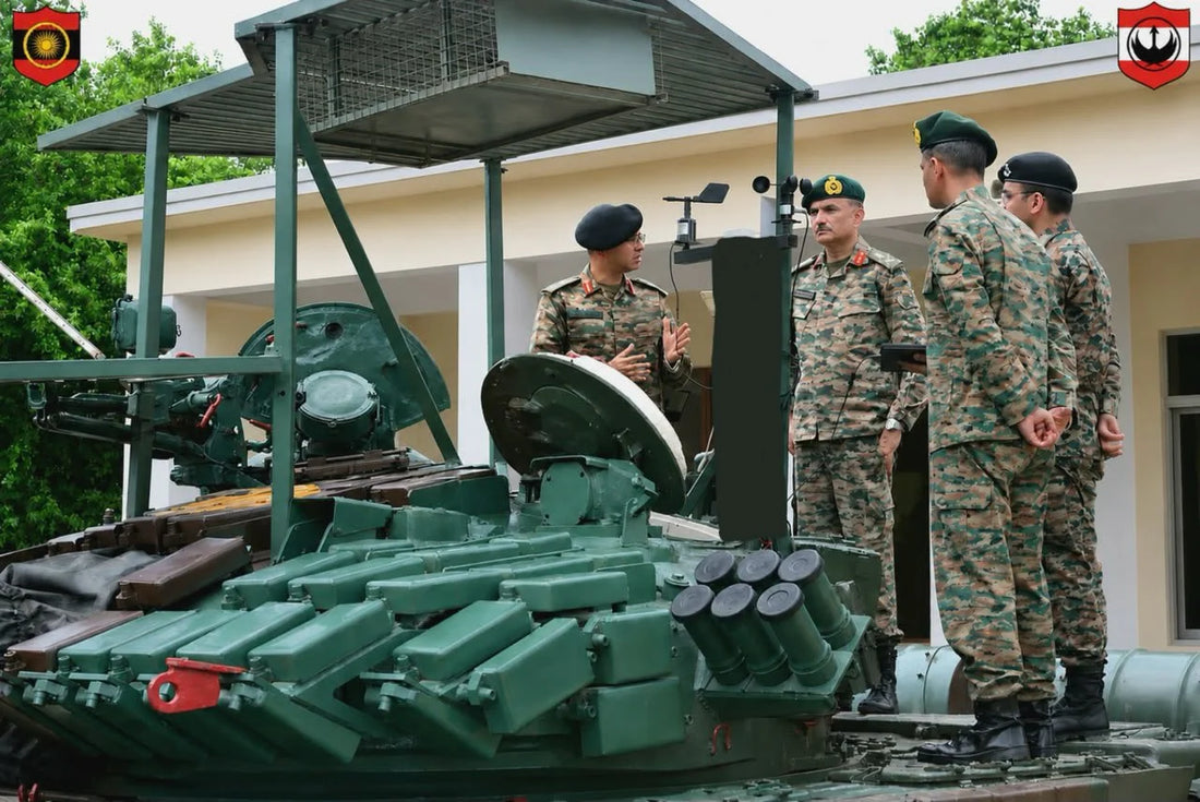Lt Gen Amit Kabthiyal Evaluates Flaming Arrow Brigade's Combat Readiness and Technological Integration
