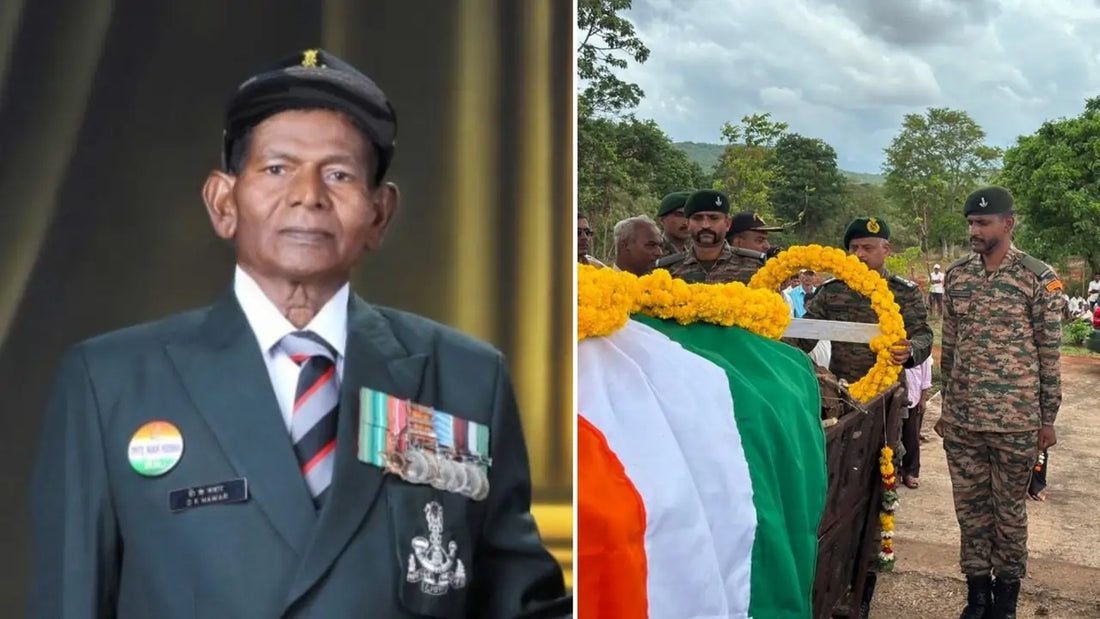 Maratha Light Infantry Honors 1971 War Veteran Subedar and Hony Capt Dattatray N. Nawar After His Passing
