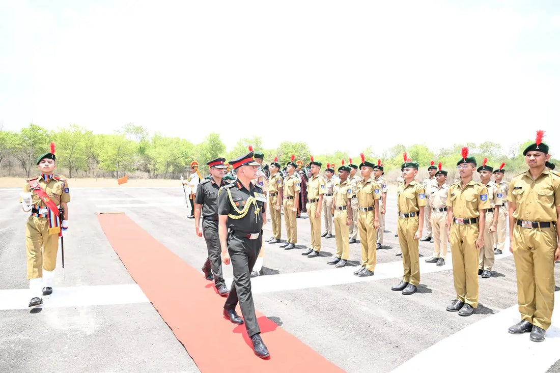 General Upendra Dwivedi Revisits Sainik School Rewa, Encourages Future Army Leaders