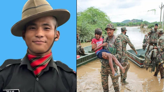 Tributes Paid to Agniveer Mate After Heroic Sacrifice During Jammu Floods