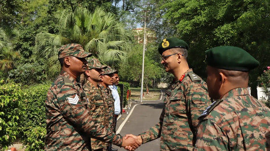 Maj Gen Manish Kumar Evaluates Recruitment Efficiency at Meerut Army Office