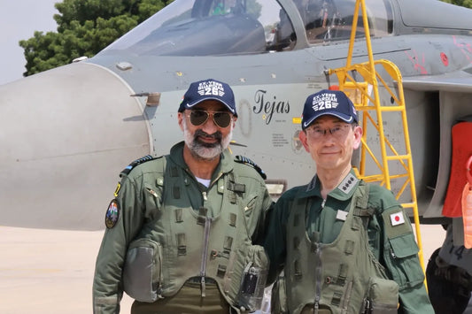JASDF Chief’s Tejas Sortie Highlights Trust in India’s Indigenous Fighter, Says IAF Chief
