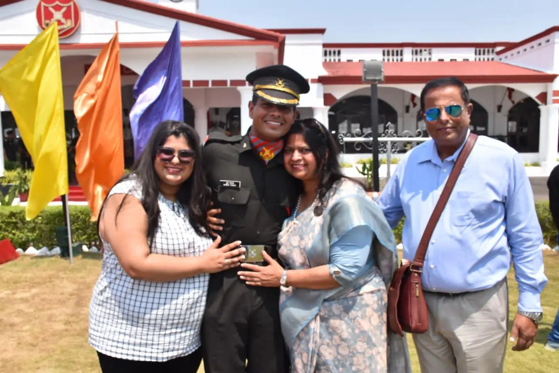 OTA Chennai Honors Officer Cadets' Parents with 'Gaurav Padak' Ceremony