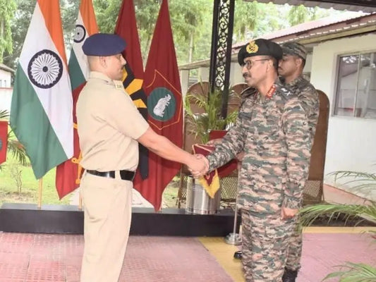 Lt Gen VMB Krishnan Assesses Operational Readiness at Narangi Military Station