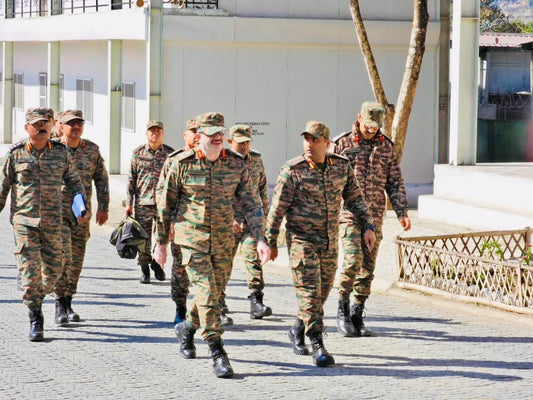 Lt Gen Abhijit S Pendharkar Assesses Spear Corps' Operational Preparedness in Arunachal Pradesh