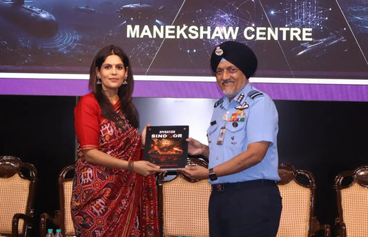 Palki Sharma Upadhyay Joins Future Warfare Course-4 Cognitive Warfare Module at Manekshaw Centre