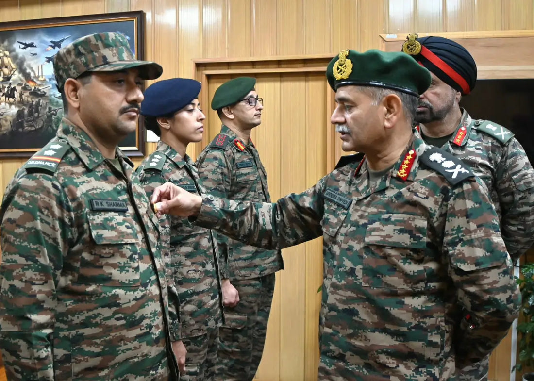 COAS General Dwivedi Evaluates Readiness and Operations at Trinity Area Formation