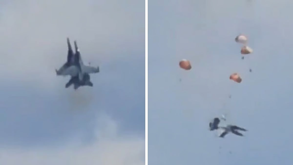 U.S. Navy Jets Collide Mid-Air at Idaho Air Show, Crew Ejects Safely