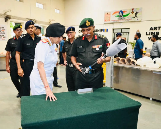 Arti Sarin Unveils Phoenix Foot Mk-I at Pune Artificial Limb Centre
