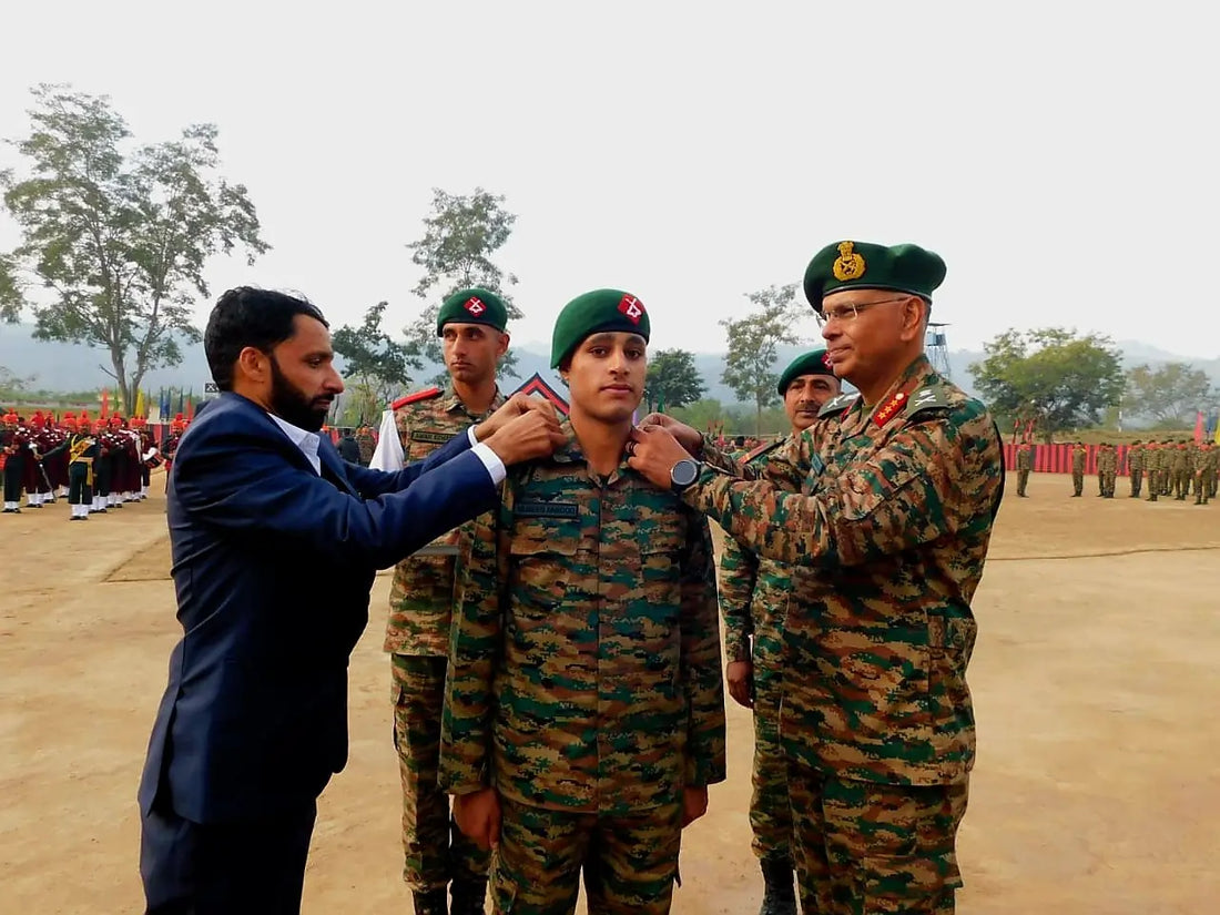 262 Young Soldiers from Jammu & Kashmir Officially Inducted into JAK LI Regiment at Dansal