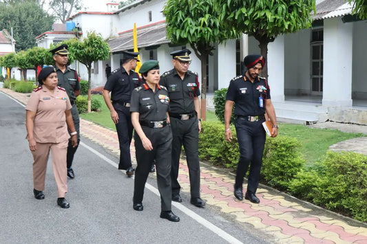 Lt Gen Sadhna Saxena Nair Commends Healthcare Excellence During Visit to Military Hospital Ayodhya