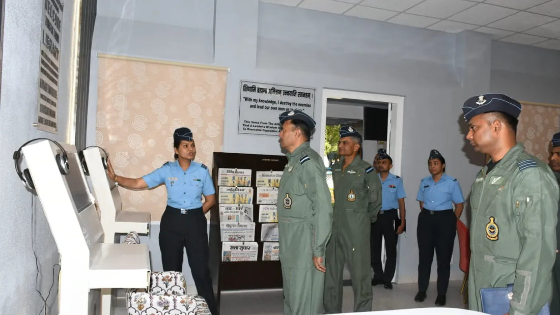 Air Marshal B Manikantan Assesses Combat Readiness at Gwalior Air Force Station