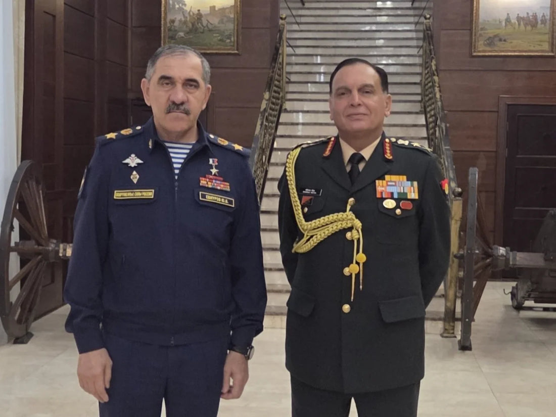 Army Chief General Dhiraj Seth Holds Defence Talks with Russian Deputy Minister in Moscow