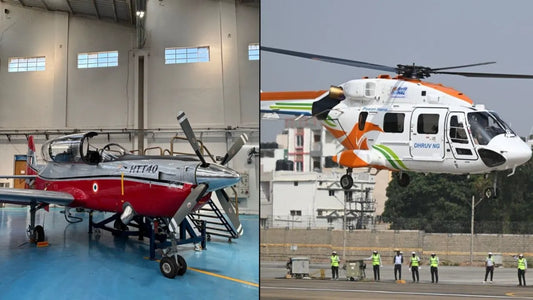 HAL Hands Over Tejas FOC Trainers, First HTT-40 Ankur and Dhruv-NG Helicopters to IAF, Pawan Hans