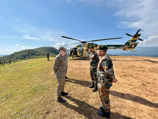 Lt Gen Abhijit S Pendharkar Assesses Security Measures Along Indo-Myanmar Border in Manipur