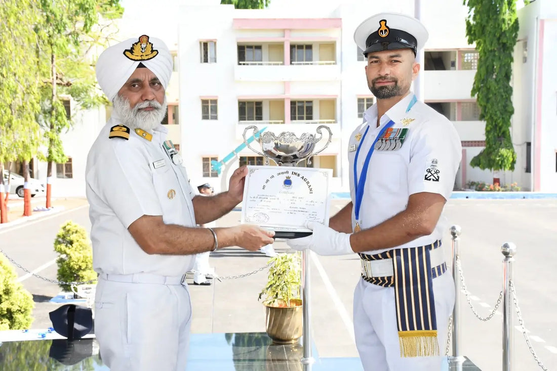 Indian Navy and Coast Guard Sailors Honored for Completing Leadership and Management Courses
