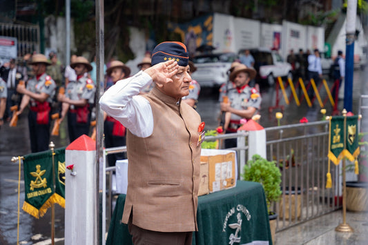 Mizoram Governor VK Singh Commemorates Assam Regiment’s 84th Raising Day in Aizawl