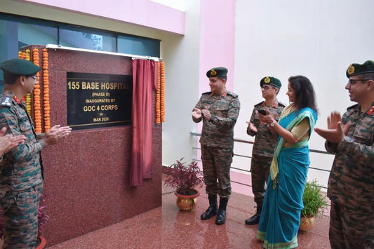 Lt Gen Gambhir Singh Opens Phase III Facility at 155 Base Hospital to Enhance Healthcare Infrastructure
