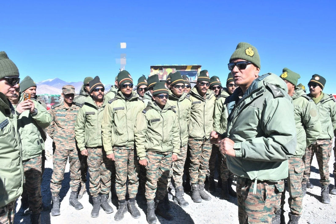 Lt Gen Pratik Sharma Evaluates Operational Readiness in Eastern Ladakh's Tangtse Sector