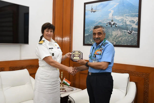 Air Marshal Dixit and Netherlands Defence Envoy Enhance Strategic Defence Collaboration