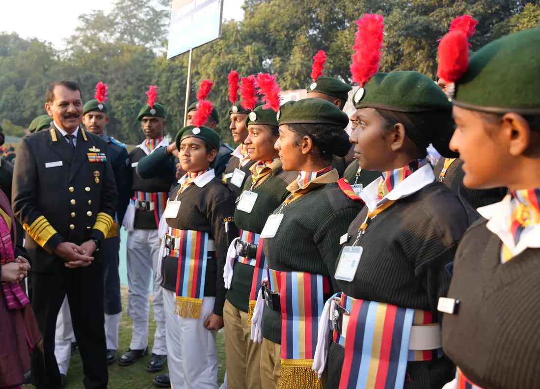 NCC Cadets Honor Chief of Naval Staff with Memorable ‘At Home’ Visit