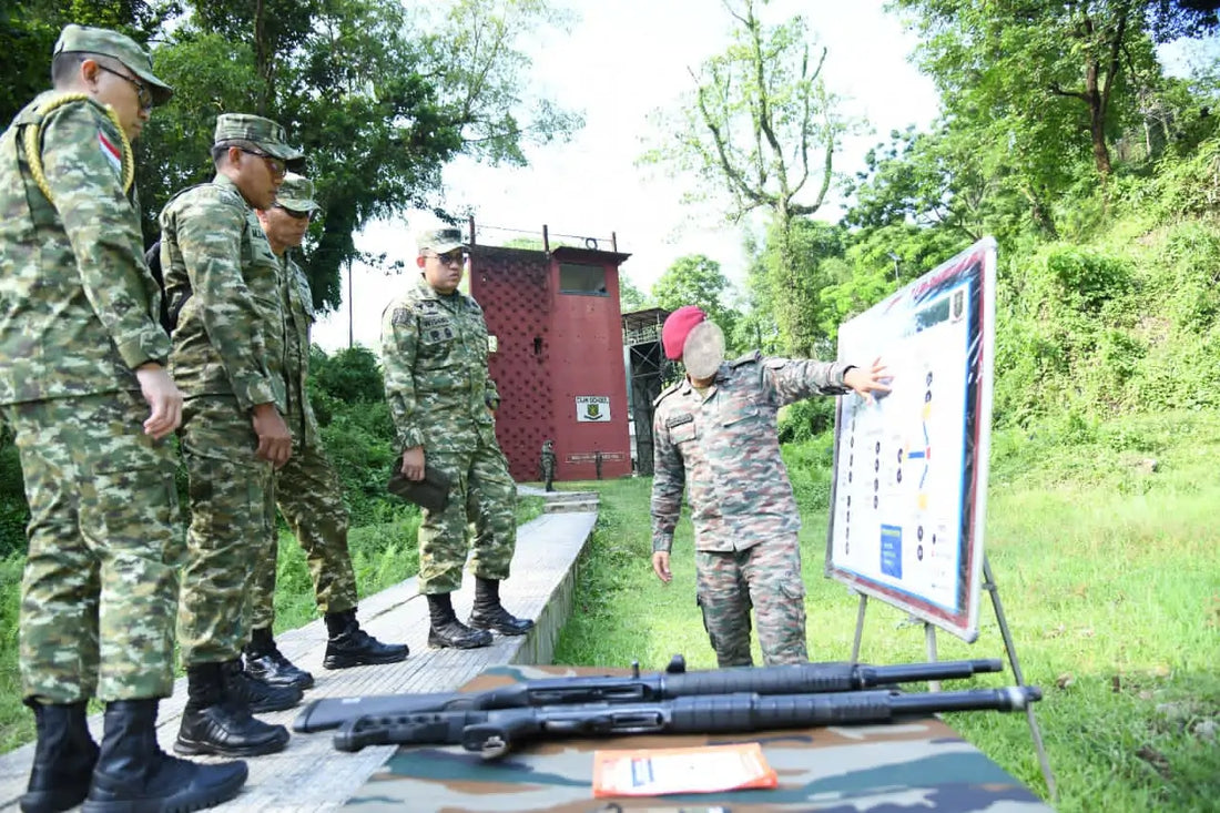 Indonesian Army Delegation Engages in Professional Exchange at India's Counter Insurgency and Jungle Warfare School