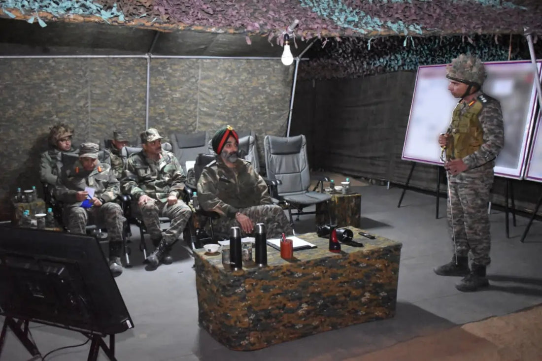 Lieutenant General Vandra Assesses Sarvada Agrani Brigade's Operational Readiness at Annual Combat Engineering Camp