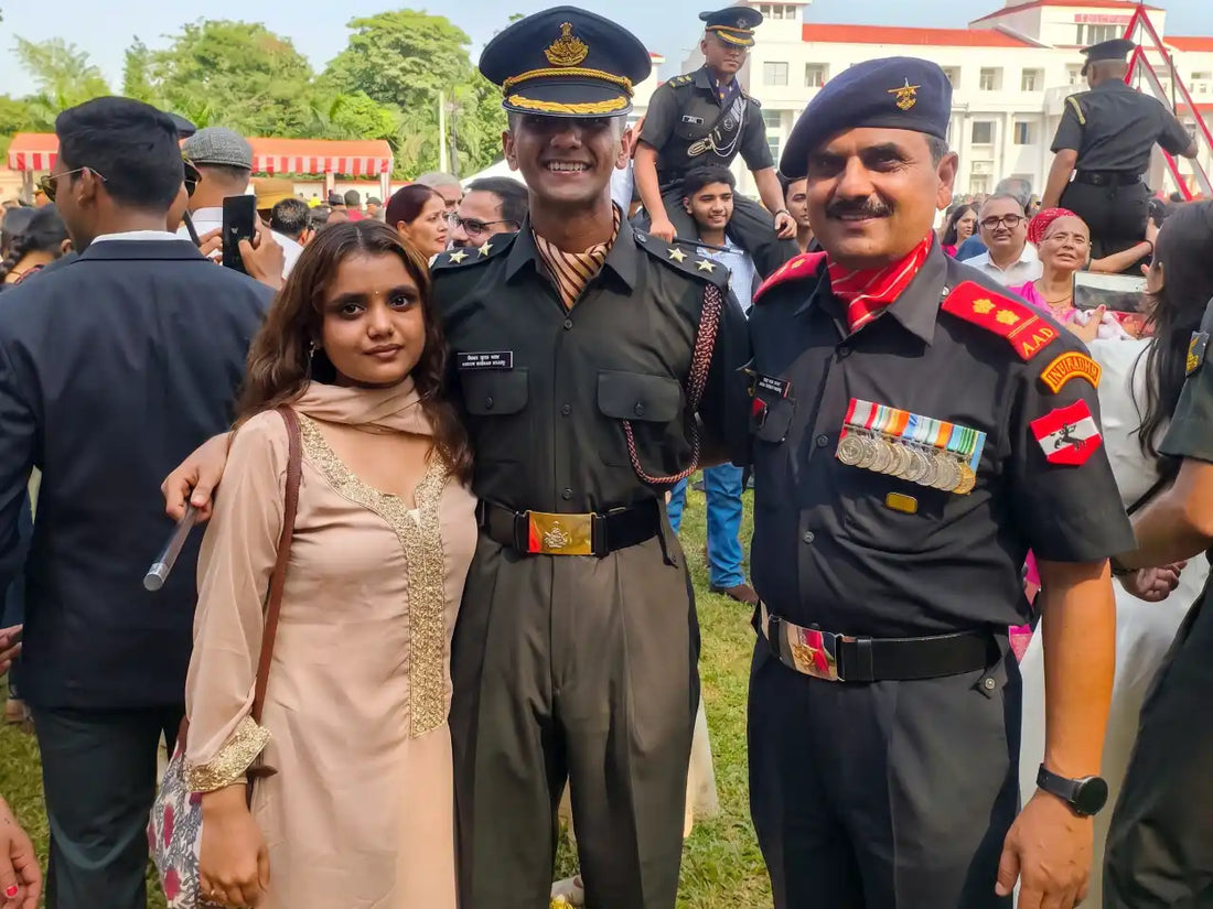 Bihar Soldier’s Son Aditya Kumar Yadav Commissioned as Lieutenant in Rajput Regiment