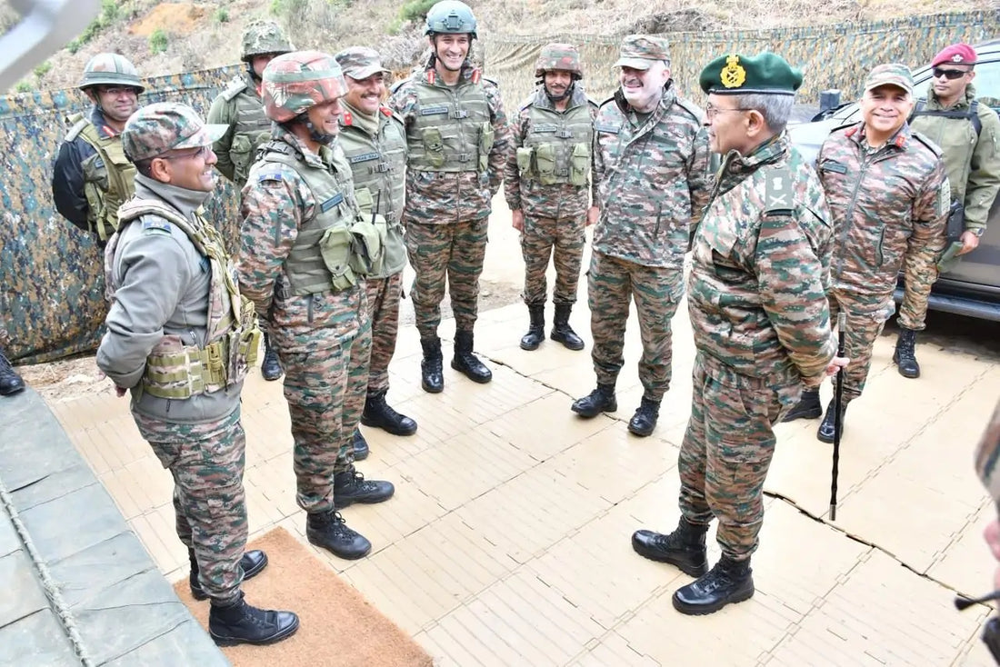 Lt Gen RC Tiwari Evaluates Eastern Command's Operational Readiness on Northern Borders