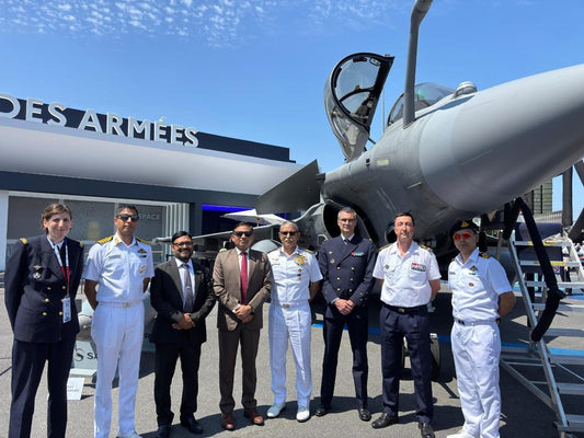 India and France Initiate Rafale Marine Programme at Paris Air Show