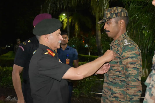 General Upendra Dwivedi Assesses Combat Readiness and Tech Advancements at Likabali Military Station