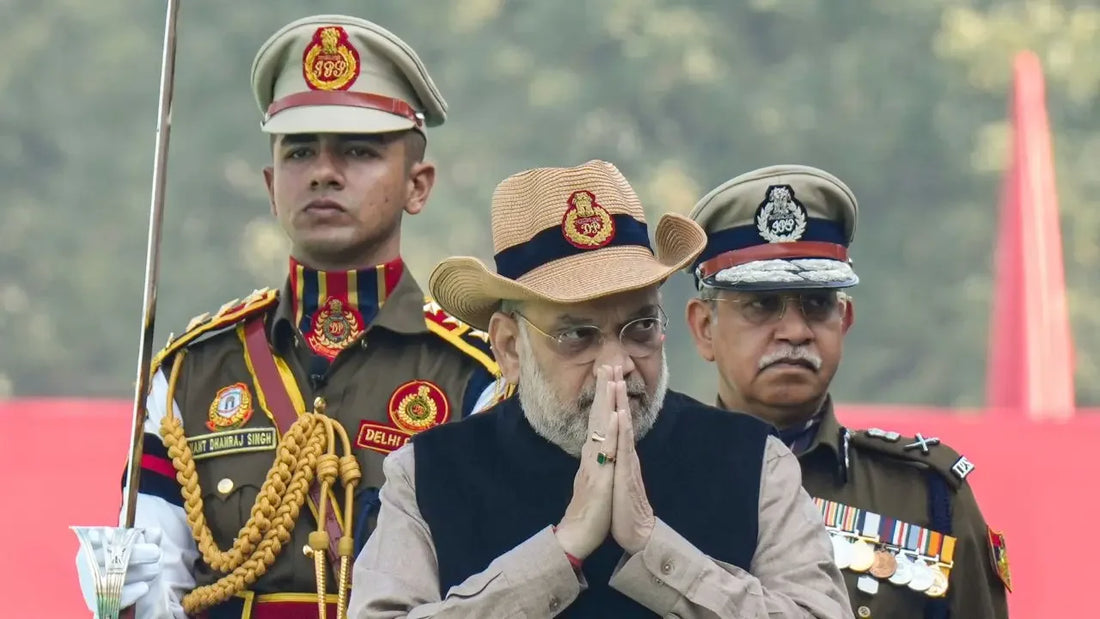 154 police personnel martyred in last year, Amit Shah pays tribute at National Police Memorial