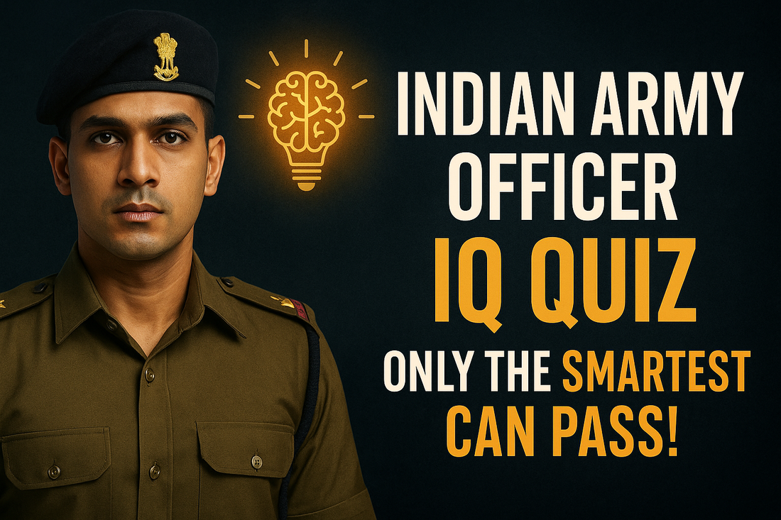 Only 3% Defence Aspirants with 140+ IQ Can Solve these Questions in 60 Seconds!