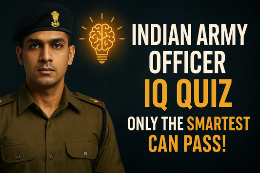 Only 3% Defence Aspirants with 140+ IQ Can Solve these Questions in 60 Seconds!
