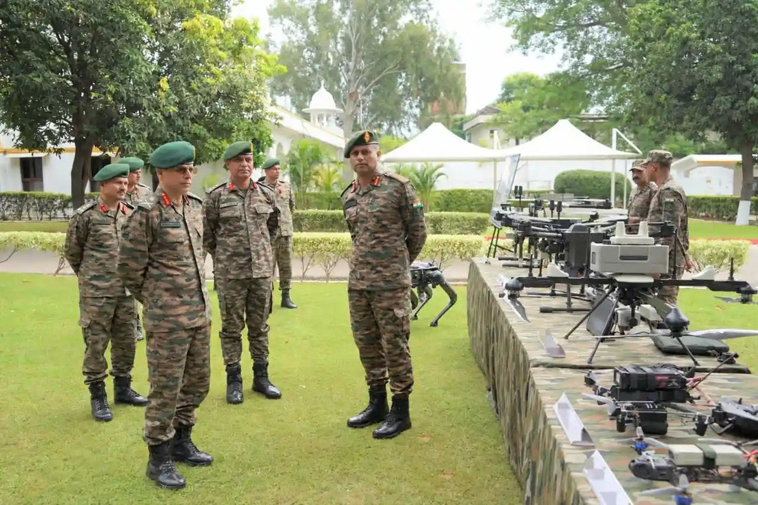 Lt Gen Manish Luthra Reviews Airawat Division’s Combat Readiness and Tech Integration
