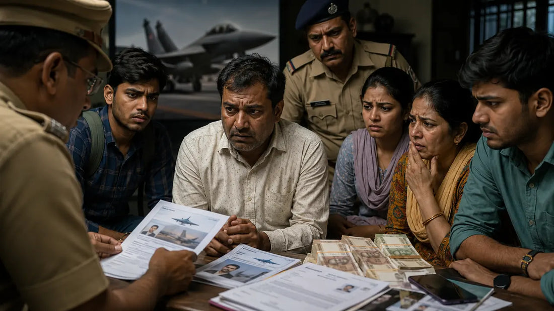 Rajkot Man Booked for Allegedly Cheating 5 People of ₹16 Lakh in Fake IAF Job Scam