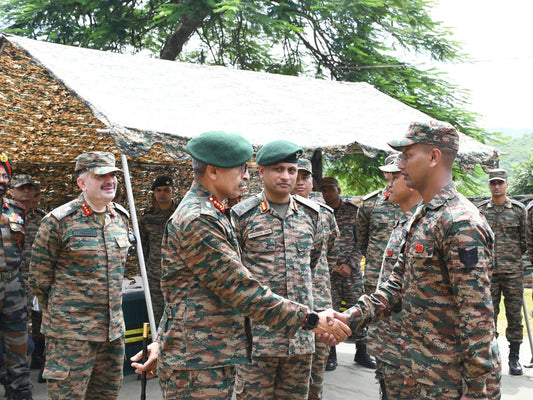 Lt Gen RC Tiwari Assesses Operational Readiness and Drone Integration in Manipur